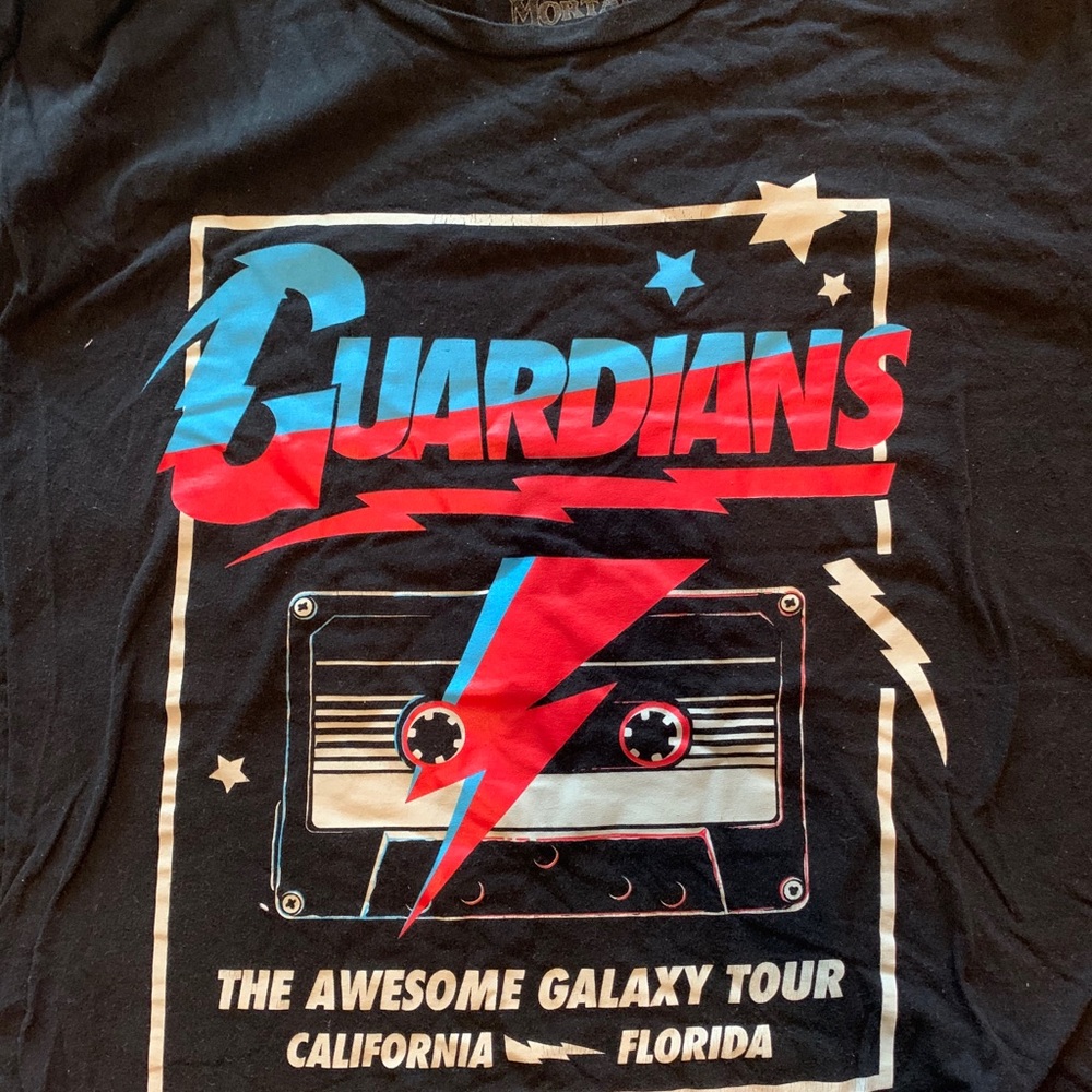 Lost bros guardians of the galaxy tee shirt